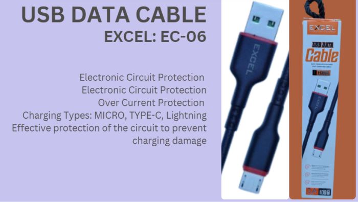 USB DATA CABLE EC-06 - Image 2