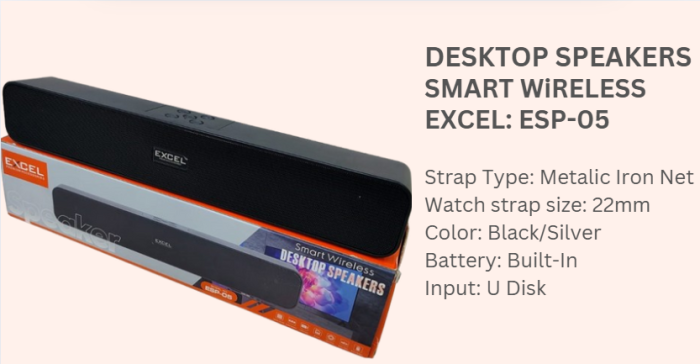 DESKTOP SPEAKERS SMART WIRELESS ESP-05 - Image 7
