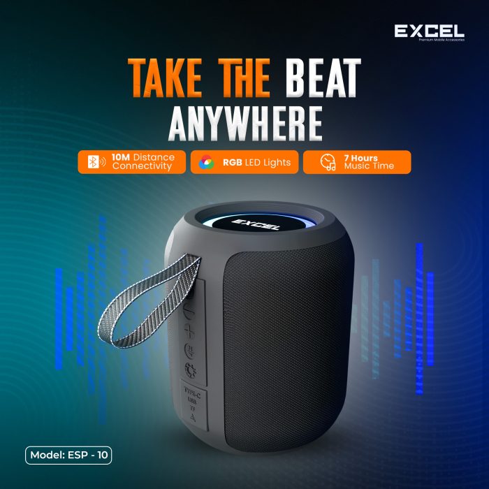 PORTABLE WIRELESS SPEAKER ESP-10