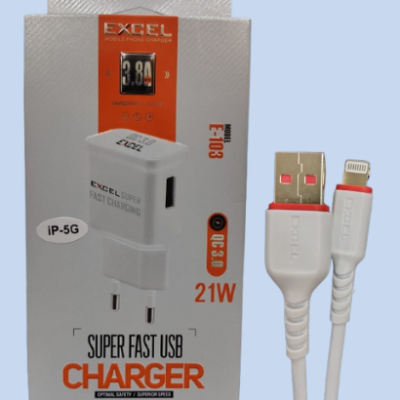 SUPER FAST USB CHARGER E-103